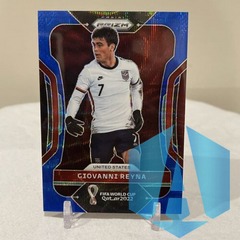 2022 Panini Prizm FIFA World Cup Giovanni Reyna #203 Qatar Blue Wave 198/199